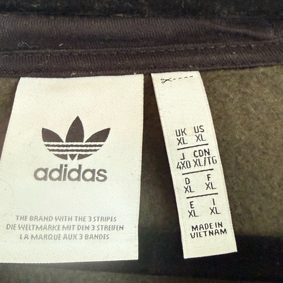 Adidas Black and Olive Green Tracksuit - Picture 5 of 6